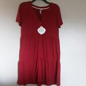 Knox Rose Red Mini Dress